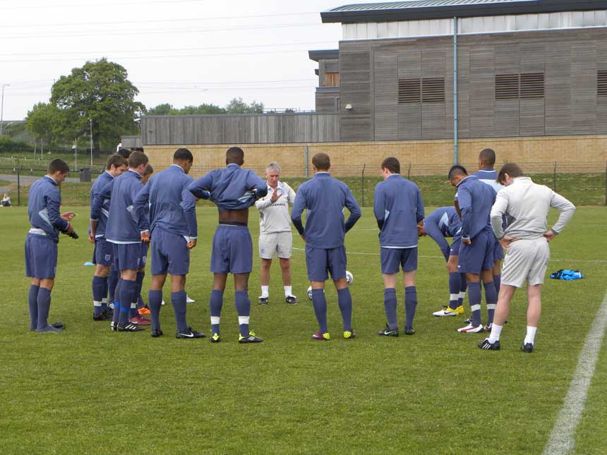 England U17s